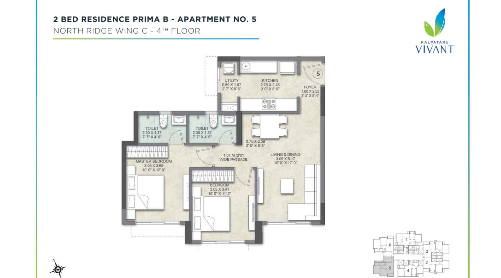 Kalpataru-Vivant-Typical-Floor-Plan-12